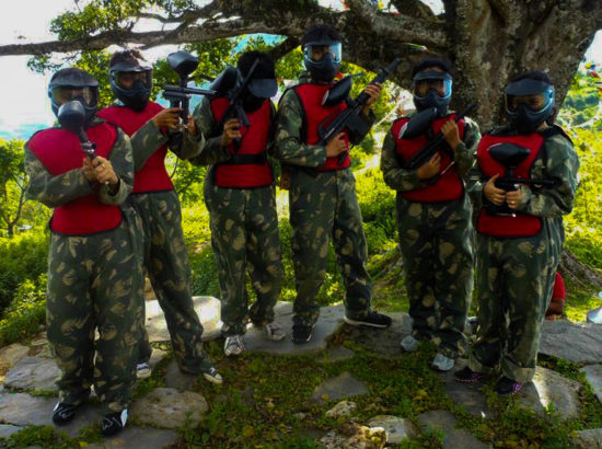 The Battlefield ultimate paintball 