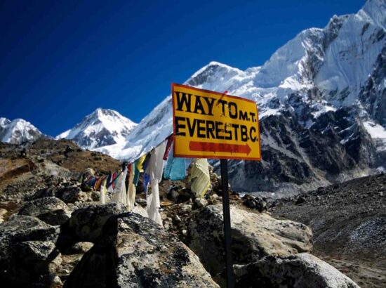 Everest Base Camp Trek 8 Days Package from Kathmandu 
